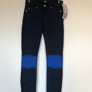 Hudson Blue Tie Dye Skinny Jeans NWT Sz 25